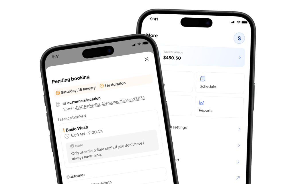 Specialist App Interface