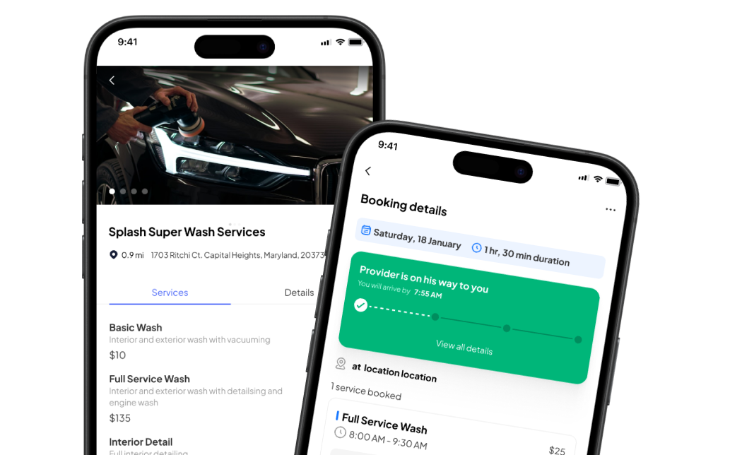 Vehicle Owner App Interface